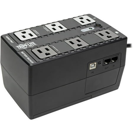 UPC: 0037332143877 | Tripp Lite ECO Series 6-Outlet 350VA/180-Watt USB UPS System