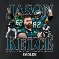 thumbnail image 4 of Men's Fanatics Jason Kelce Black Philadelphia Eagles  Retirement T-Shirt, 4 of 4
