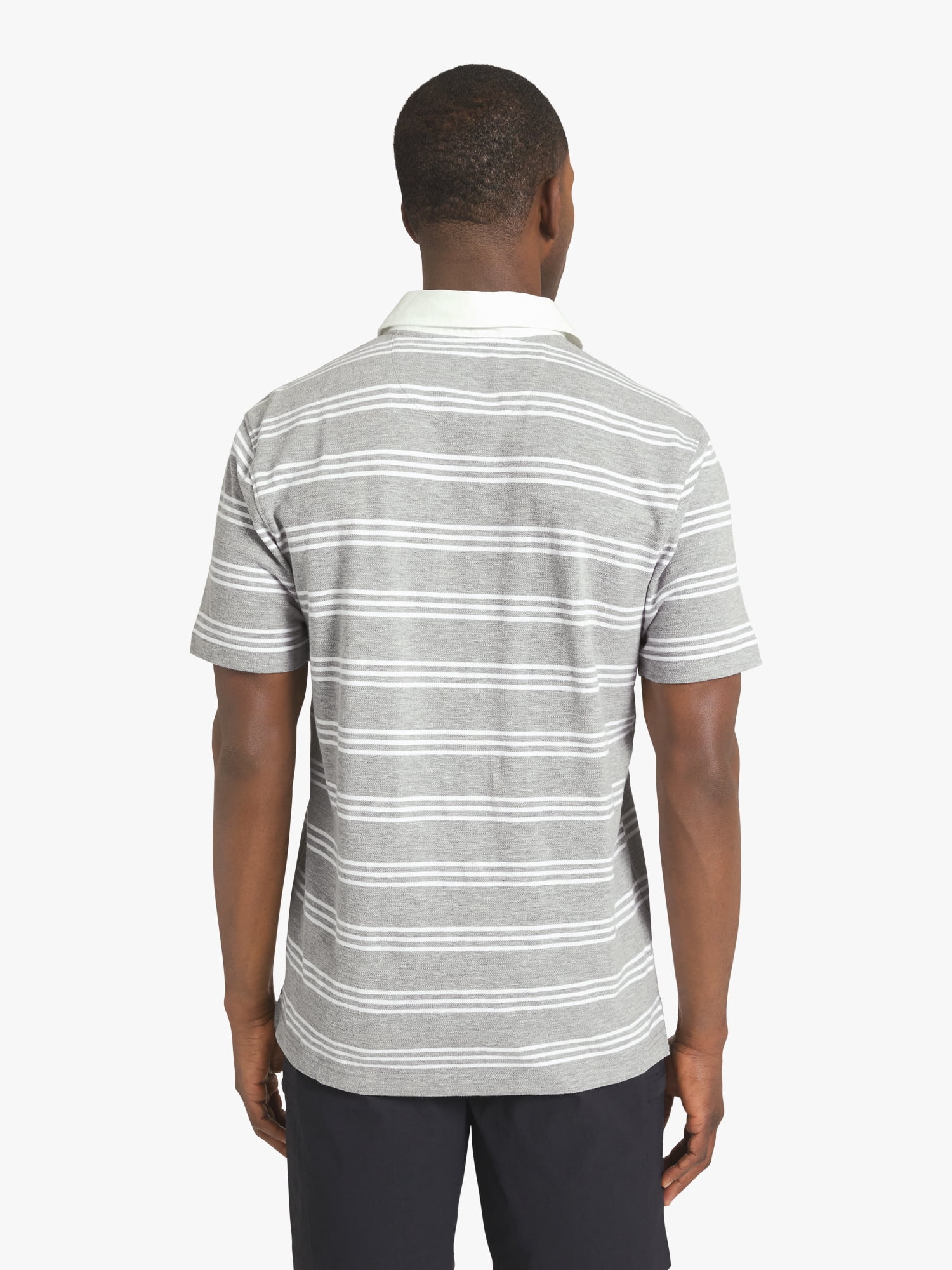 Chaps Men's Striped Pique Polo, Sizes S - 2XL