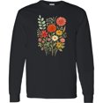 thumbnail image 3 of Inktastic Floral Watercolor Bouquet Art Long Sleeve T-Shirt, 3 of 5