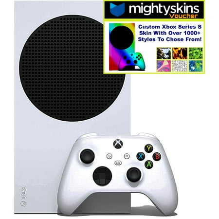 Xbox Series S 512 GB All-Digital Console With MightySkins Custom Console & Controller Skin Voucher