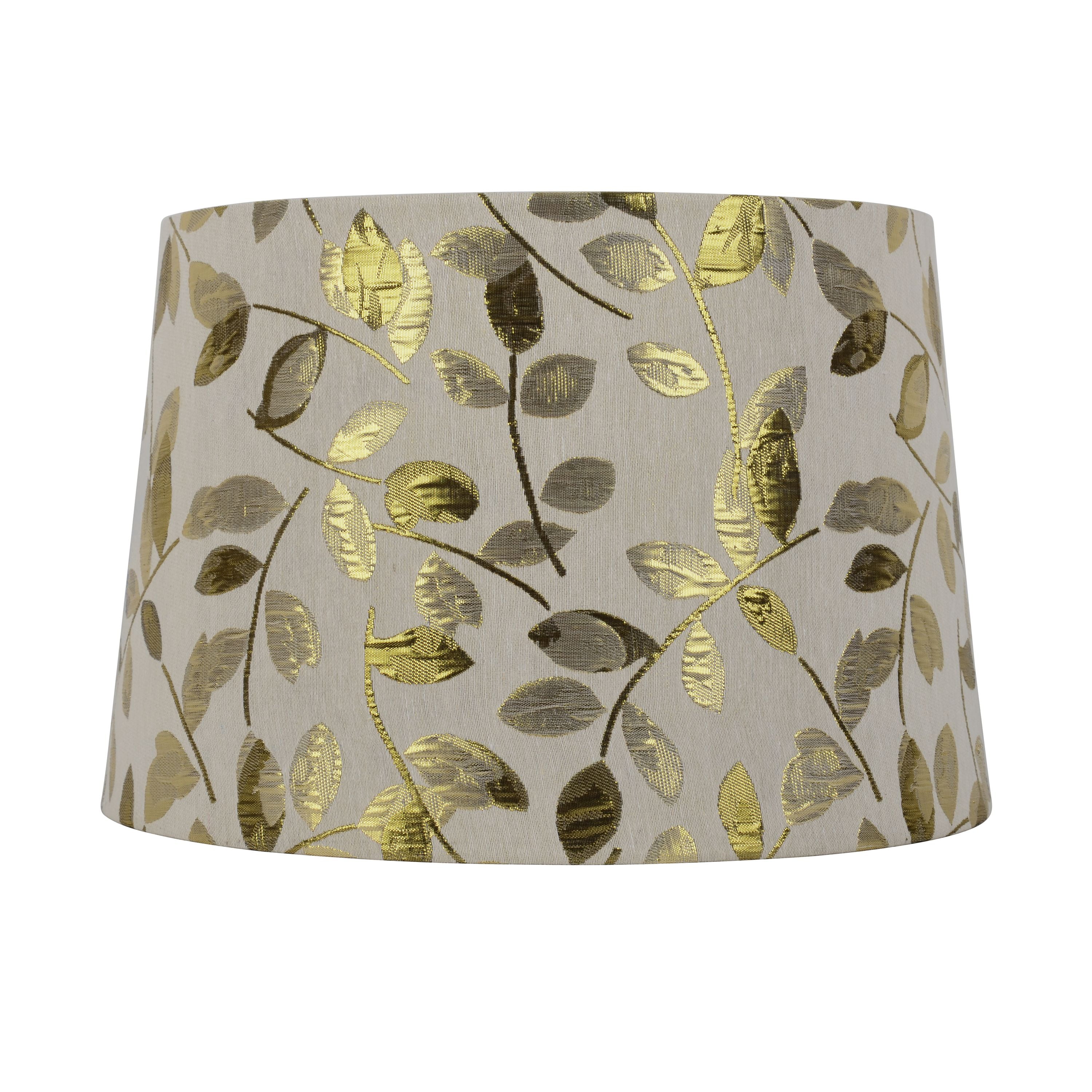 large gold lamp shade