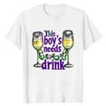 thumbnail image 2 of Nmnitkp Mens Shirts Crew Neck Funny Shirts Print Cool T Shirts Graphic Design Casual Summer Short Sleeve Fashion Tees Shirt for Men White,L, 2 of 5