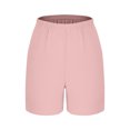 thumbnail image 5 of Taqqpue Cotton Shorts for Women 2025 Summer Casual Comfy Elastic Waist Shorts Running Active Athletic Outfits with Pockets, 5 of 6
