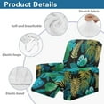 thumbnail image 5 of HELLHERO Monstera Print Recliner Chair Covers Slipcovers Soft Breathable 1 Seat Recliner Cover Lazyboy Covers Slipcover, 5 of 8