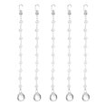 thumbnail image 1 of 10 Pcs Cadenas de Guirnalda de Cristal Acrílico, Cadenas de Cuentas de Cristal Claras Colgantes (0.3m/0.98Ft), 1 of 7