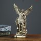 thumbnail image 3 of Escultura de resina del arcángel guerrero griego Miguel, 21,5 cm, 3 of 3