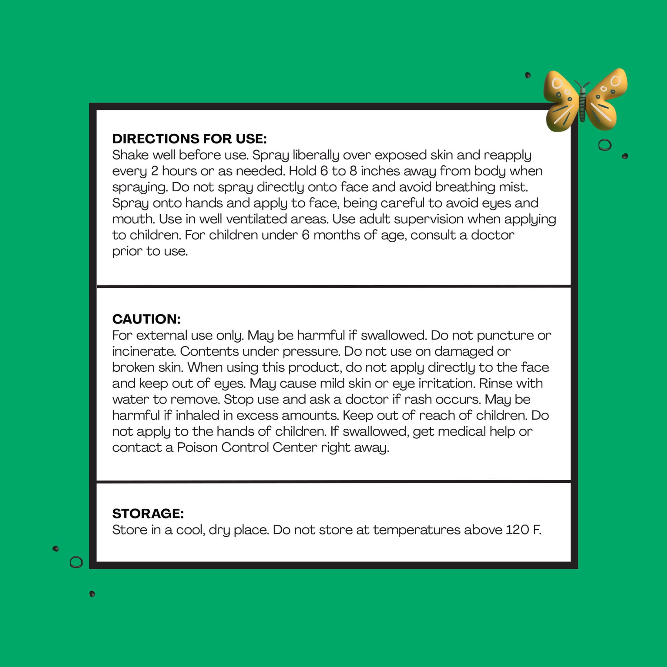 Hello Bello Kids Mosquito Repellent, Made with Natural Plant-Based Essential Oils, 5.0 oz