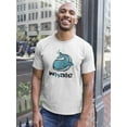 thumbnail image 2 of Whale Funny Doodle T-Shirt Men -Image by Shutterstock, Male 4X-Large, 2 of 4