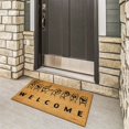 thumbnail image 6 of 16x24 Inch Front Door Mat Durable Coir Doormats Outdoor Mat for Front Door Summer Rug Outdoor Anti-Slip Mat Backing Front Doormat for Outside Patio Floor Entry Porch Garage Office, WELCOME, 6 of 8