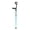 Blue, variant on Riousery Folding Walking Stick with Adjustable Height, Ergonomic Forearm Crutch for Mobility Support, Blue (20.8 in / 53 cm)