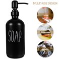 thumbnail image 3 of Glass Hand Soap Dispenser Refillable Dish Soap Dispenser Pump Bottle Dispenser Lotion Dispenser, 3 of 9