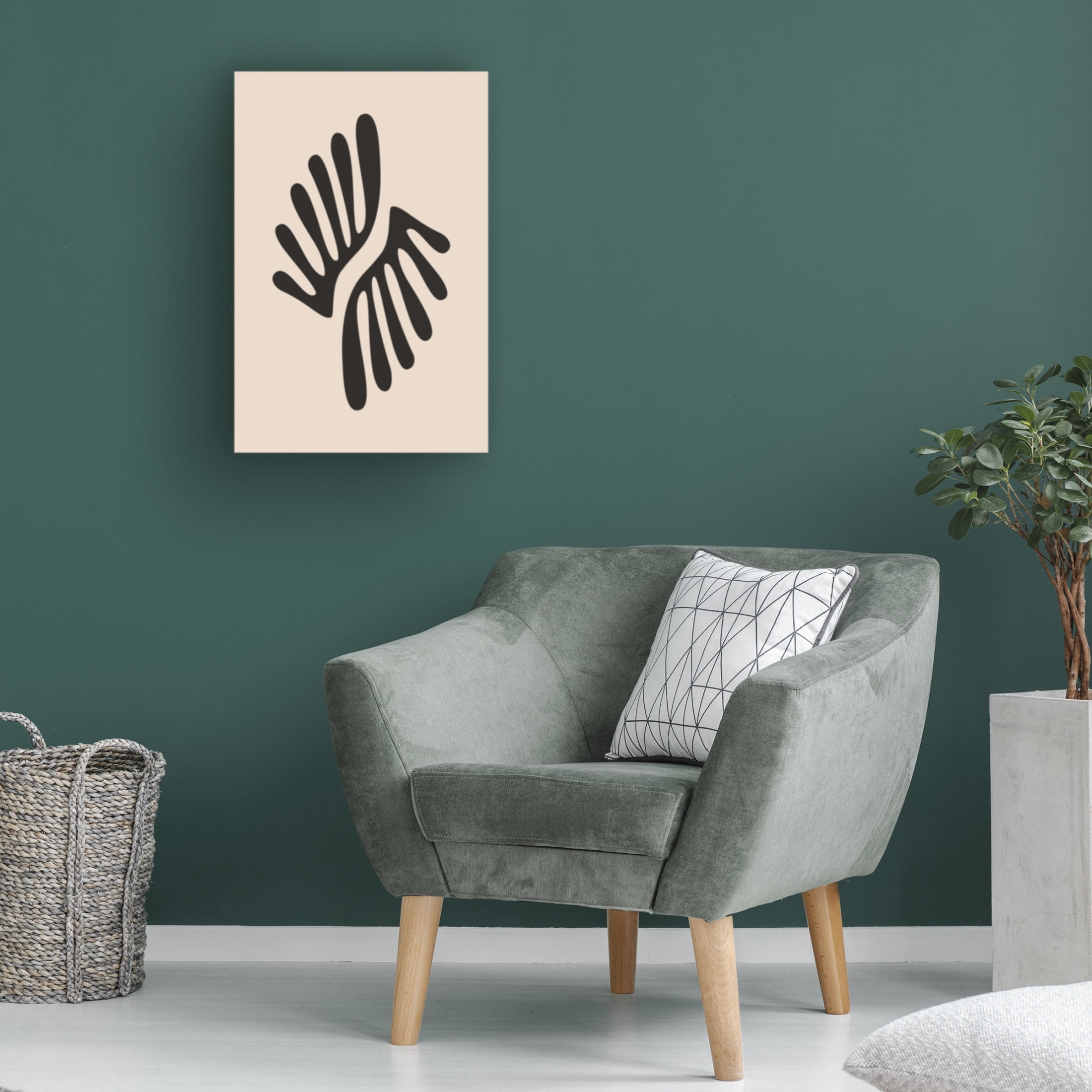 Trademark Fine Art jay stanley Henri Matisse Black Algae Collection 1 Canvas Wall Art