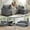 Gray, variant on L-Shaped Sectional Sofa,3-Seater Convertible Couch,Pull Out Sleeper Sofa Bed with Hidden Storage for Small Living Room, Apartment,Corduroy,Gray