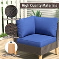thumbnail image 3 of POCASSY Patio Accent Chair with Cushions, 3 of 5