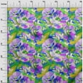 thumbnail image 3 of oneOone Rayon Amethyst Fabric Floral & Dress Material Fabric Print Fabric By The Yard 56 Inch Wide, 3 of 8