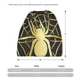 thumbnail image 3 of KLL Gold Spider On The Web Pirnt Wicking Running Beanie Head Wrap Cycling Bandana for Men Women, 3 of 8