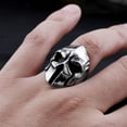 thumbnail image 3 of ZMY Home Spartan Mask Stainless Steel Ring for Men, Size 11, 3 of 6
