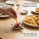 thumbnail image 4 of Los platos de salsa cerámica preparan pequeños cuencos para mojar condimentos y aperitivos en fiestas y uso diario, 4 of 9
