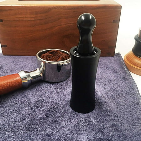 

Needle Coffee Tamper Coffee Tamper Distributor Leveler Tool Needle Type Coffee Powder Distributor with Base Black