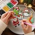 thumbnail image 6 of Diy Christmas Decor Set, Diamond Art Christmas Ornaments, Christmas Diamond Painting Kit, 2026 Christmas Ornaments, Mini Christmas Tree Ornaments, Cute Christmas Charms for, 6 of 7