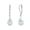 C-White Opal, variant on Moonstone/Malachite/Opal Leverback Earrings for Women Sterling Silver Tree Life 6mm Moonstone Dangle Earrings Jewelry Gifts Hypoallergenic Earrings for Women Daughter Sensitive Ears