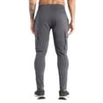 thumbnail image 4 of BROKIG Men's Zip Cargo Jogger Pants Gym Workout Athletic Sweatpants with Pockets (XX-Large, Shadow Gray), 4 of 7
