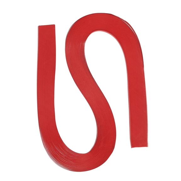 120pcs Quilling Strips Paper 3/16"(5.2mm) 21"(54cm) Origami Paper Quilling Strip for Art DIY Hand Craft Christmas, Red