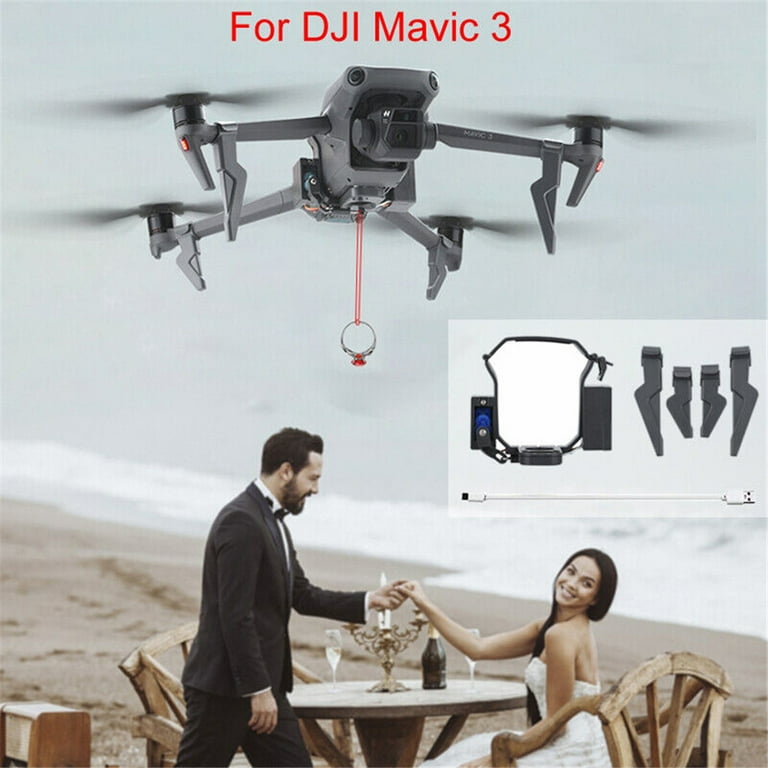 Airdrop System Thrower For Mavic 3 Fishing Bait Delivery Drone