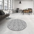 thumbnail image 4 of Ahgly Company Tapis d'Intérieur Rectangulaire Transitionnel Gris Lavable à la Machine, 8 Pieds x 12 Pieds, 4 of 7