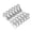 white, variant on 12Pcs Clothespins Clothes Drying Line Pegs Clothes Drying Rack Stable Sock Hangers Clips Pegs for Shorts Trouser Hanging Clothes Underwear white