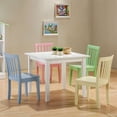 thumbnail image 1 of Coaster Rory Bois 5 Pièces Carré Enfants Table et Chaise Ensemble en Multicolore, 1 of 3
