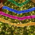 thumbnail image 3 of 6.56Ft Christmas Tinsels Garland, Xmas Tree Decorations Metallic Tinsels Twists Garland Hanging Decorations, for Christmas Holiday Birthday Party Decor, 3 of 3
