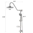 thumbnail image 6 of CoSoTower Shower Head with Handheld Shower System with 8" Rain Shower Head, 6 of 6