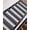 Blue, variant on Black Grey Striped Stair Treads for Wooden Steps Indoor Runner Rug Carpet, Farmhouse Modern 4 Pieces Peel and Stick Staircase Step Treads Covers Washable Throw Door Mats, 30"x8"
