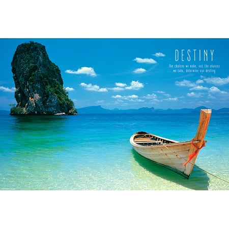 destiny motivational poster print the choices we make not the
