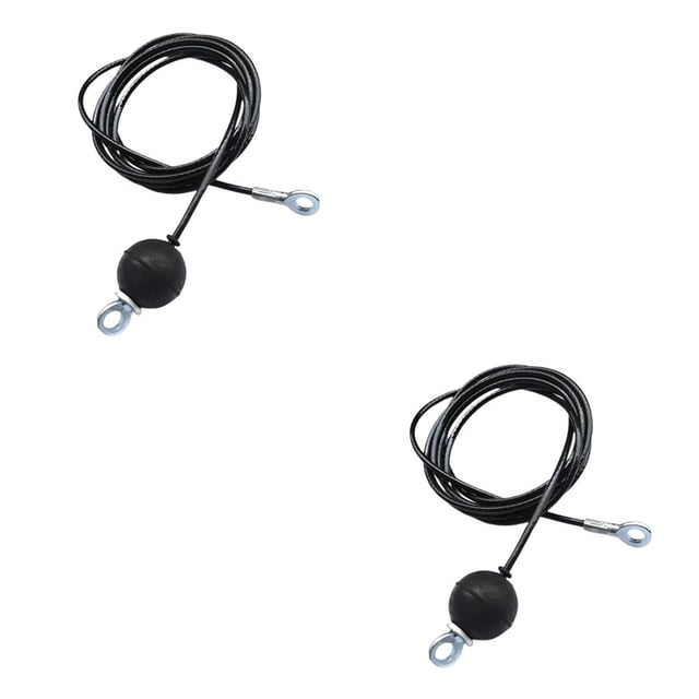 Greeniant Fitness DIY Polea Cable Máquina Sistema Bíceps Fuerza Entrenamiento Deportes Fijo Fijo 1.8 m 2piezas