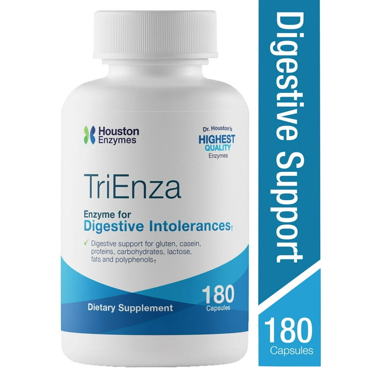 Houston Enzymes Tri Enza - Multi Digestion Complex, Gut Health