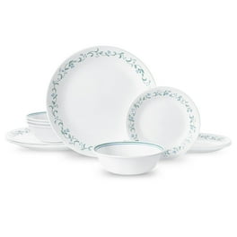 Corelle Indigo Speckle 18 piece Dinnerware Set Triple Layer Strong Glass Service for 6 Walmart