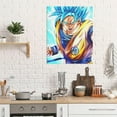 thumbnail image 2 of Dragon Ball Poster Canvas Painting Artwork Wall Hanging Art For Bedroom Living Room Dorm 8x10 inch Unframed, 2 of 4