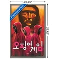 thumbnail image 3 of Netflix Squid Game - Evil Group Wall Poster, 22.375" x 34" Framed, 3 of 6