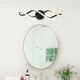 thumbnail image 4 of Aiwen Modern Integrated Light Fixture LED Black Wall Sconce, 4 of 9