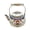 A, variant on 2.5L Vintage Enamel Tea Kettle with Floral Pattern, Moroccan Turkish Hot Water Teapot for Stove Induction, Retro Enameled Teakettle for Kitchen Home Afternoon Tea (No Whistle)