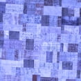 thumbnail image 1 of Ahgly Company Indoor Square Patchwork Blue Transitional Area Rugs, 7' Square, 1 of 4