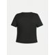 thumbnail image 2 of 1pc Girls' Strawberry Print Crop Top T-Shirt - "Just a Girl Who Wants to Love You" Design, Pink & Gray, Stretchy Polyester Blend, Casual Summer Tee, Machine Washable, Casual Youngsters Wear | Strawbe, 2 of 7