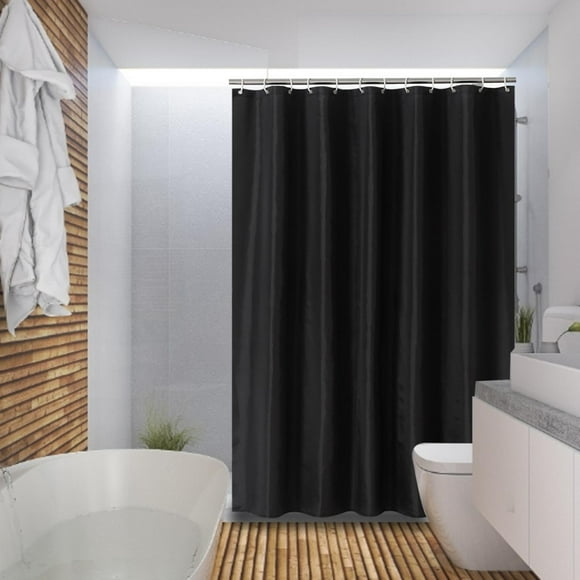 Shower Curtain,Black Wall Pattern Shower Waterproof Shower Curtain Bathroom Curtain Hanging Hooks Custom Engineered