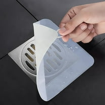 MUNDIDO Silicone Tub Stopper Floor Drain Cover, 2 Pieces Sewer Anti-Odor Mat Deodorizing Drain Plugs for Kitchen, Bathroom and Laundry(5x5 inch)