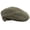 Green Herringbone, variant on Men's 100% Wool Tweed Flat Kerry Flat Cap Made in Ireland