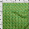 thumbnail image 2 of oneOone Cotton Flex Green Fabric Batik Sewing Fabric By The Yard Printed Diy Clothing Sewing Supplies 40 Inch Wide - NC, 2 of 4