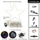 thumbnail image 5 of Cadena de luces LED PUHONG 320 de 5 m, multicolor con estrella, 5 of 9